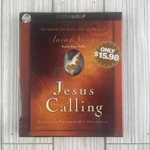 Jesus Calling-Enjoying Peace in His Presence by Sarah Young Audiobook on CD-NEW